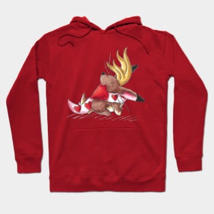 Jackalope Valentine Hoodie